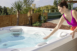 HotSpring Whirlpool glasklares in kristallklares Wasser