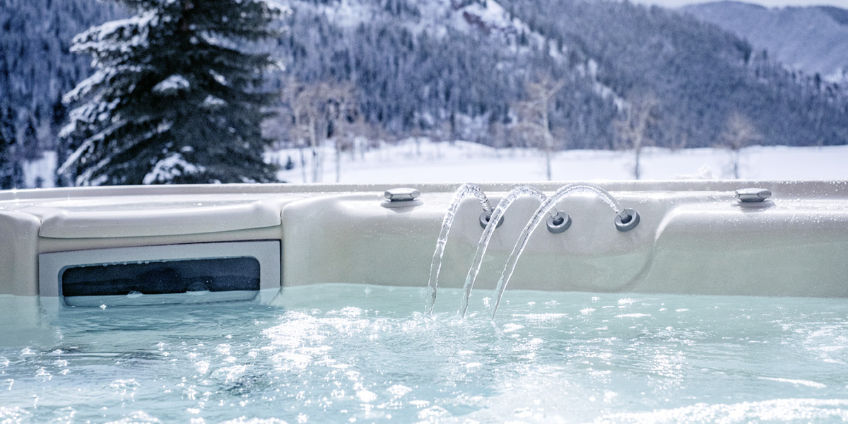 HotSpring Whirlpool im Winter