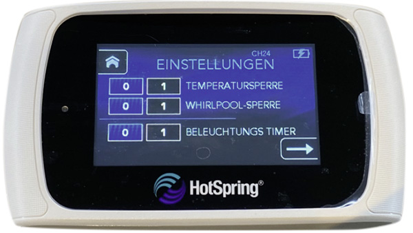 Whirlpool Aussenbeleuchtung