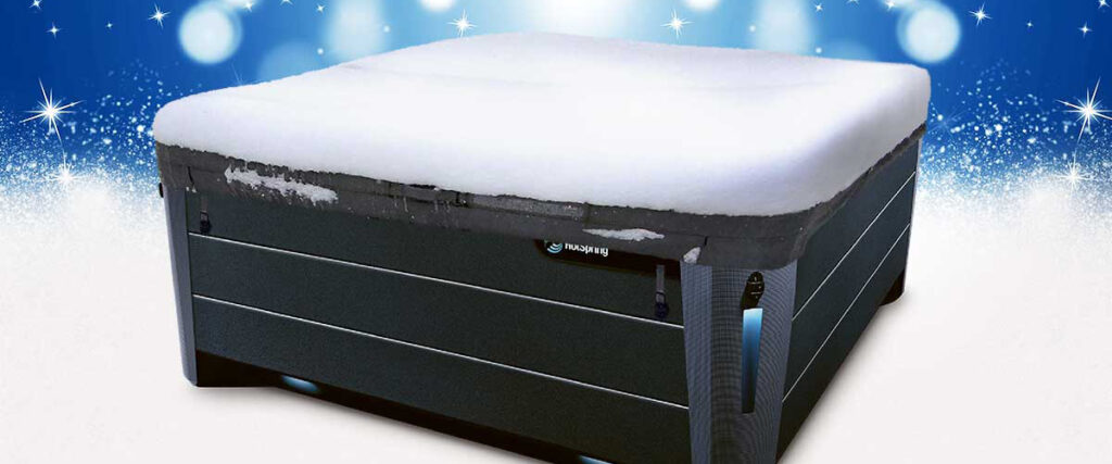 Schnee auf der Whirlpool-Abdeckung?