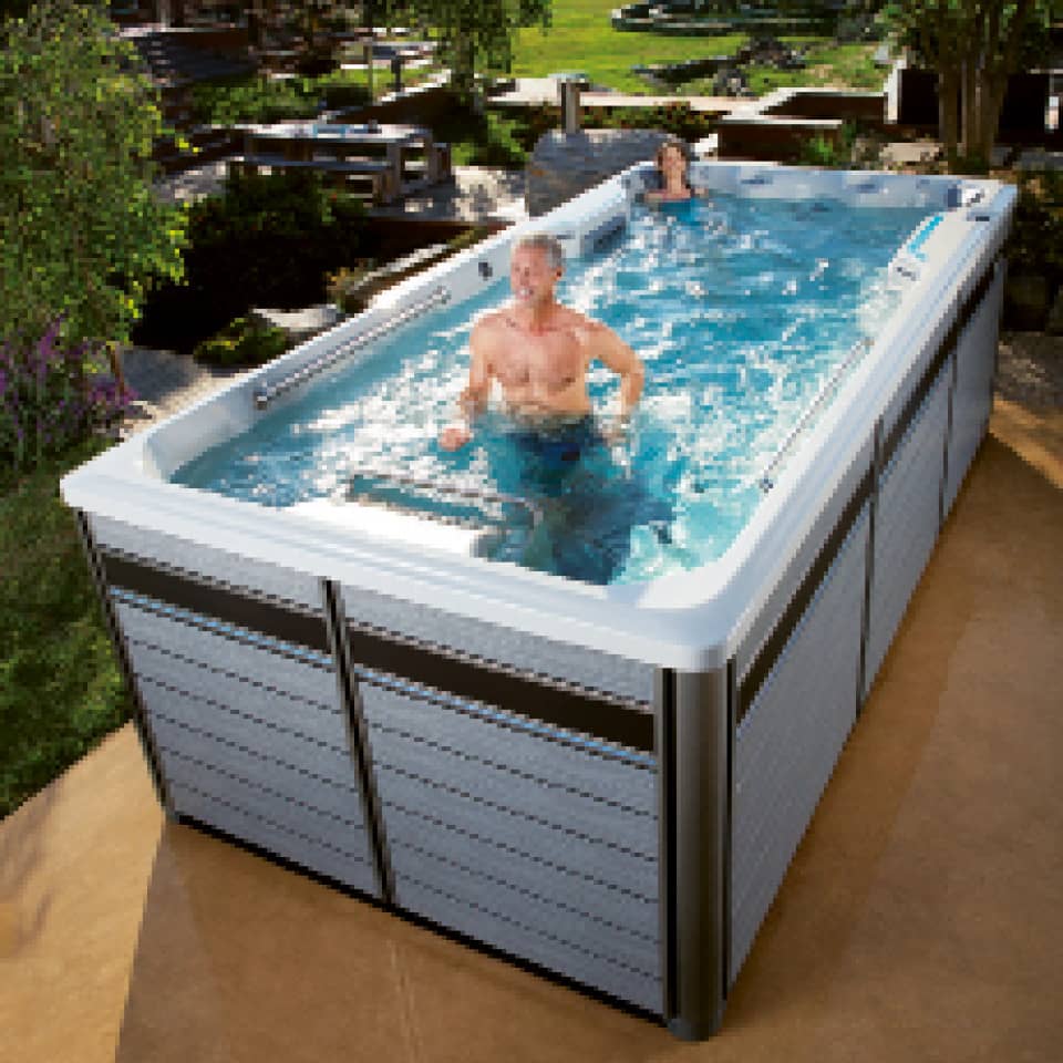 Swimspa Endless Pool E500 jogging