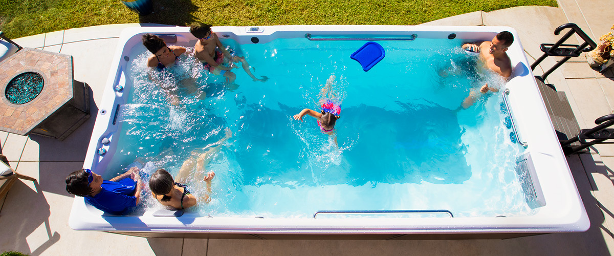 Pool für Familie