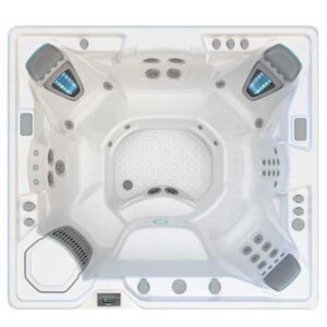 Grosser Whirlpool Grandee für 7 Personen, Overhead