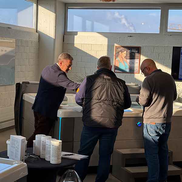 Workshop Whirlpool-Pflege