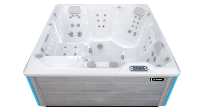 Whirlpool mit zwei Liegen