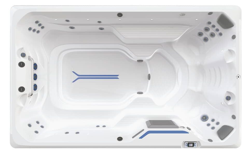 Swim Spa Overhead Endless Pools R220